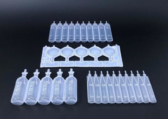 One Layer Extrusion Potion Bottle Blow Molding Machine MP55D 2ml - 10ml