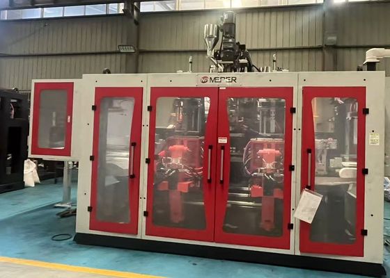 Customizable 150KN Mould Clamping Force Extrusion Molding Machine With 3 Set Heads