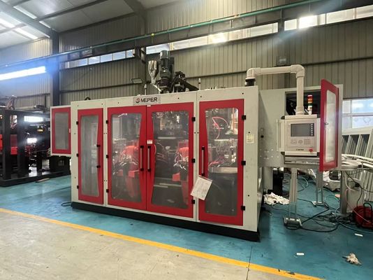 Consistent Production Plastic Extrusion Molding Machine For 10L Max Product Volume And 150KN Mould Clamping Force