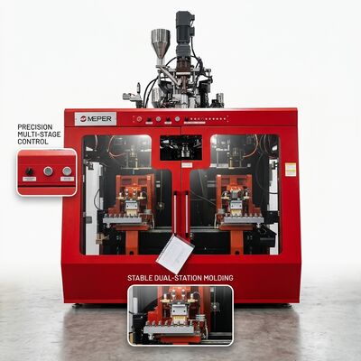 80FD Precision 4-Cavity PE Extrusion Blow Molding Machine