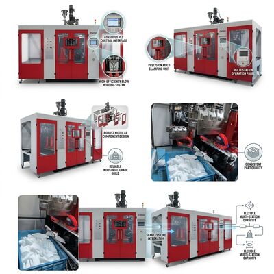 Large Toy Plastic Extrusion Blow Molding Machine 100mm MP100FD