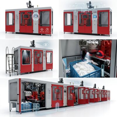 Quick Mold Change Extrusion Blow Molding Machine 100mm MP100FD